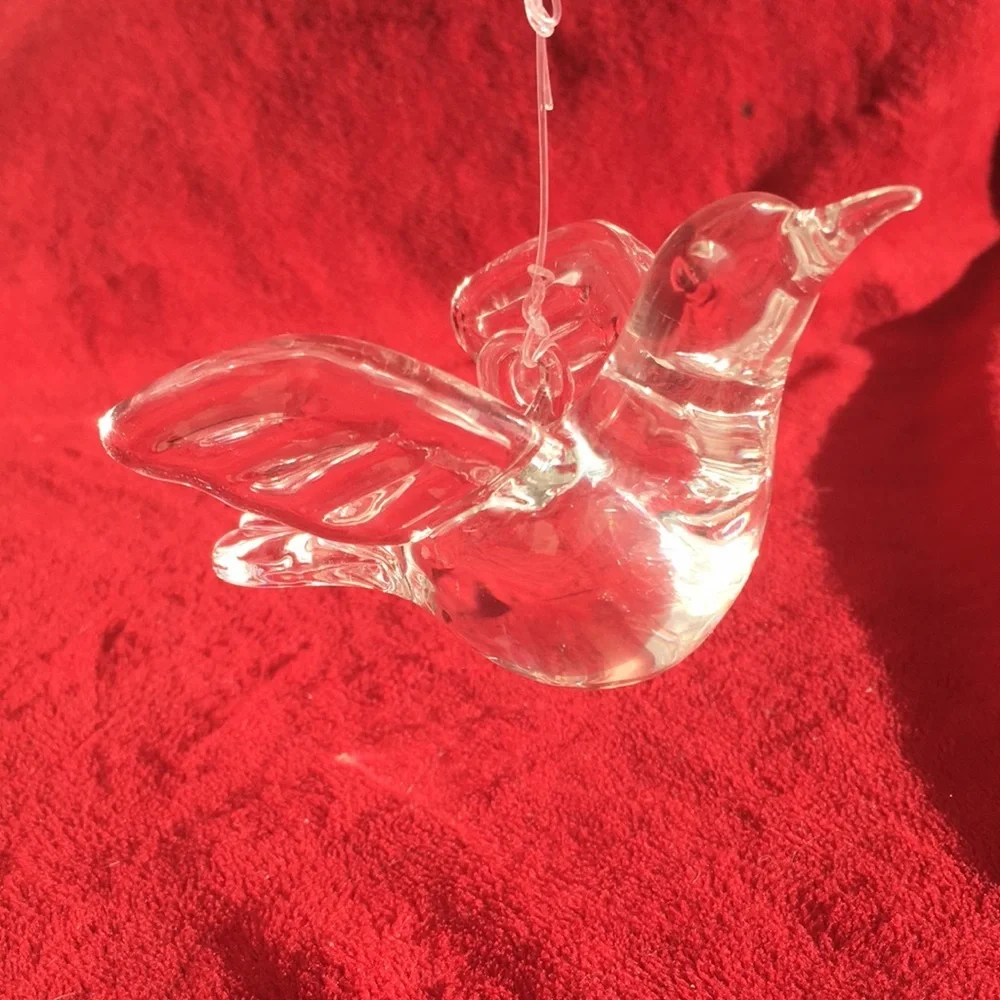 Blown Glass Ornament w/Hanger Loop